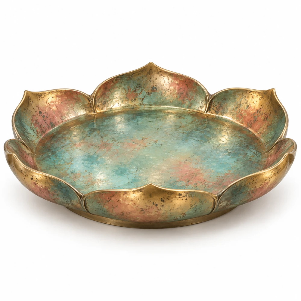 Lotus Ripple Platter
