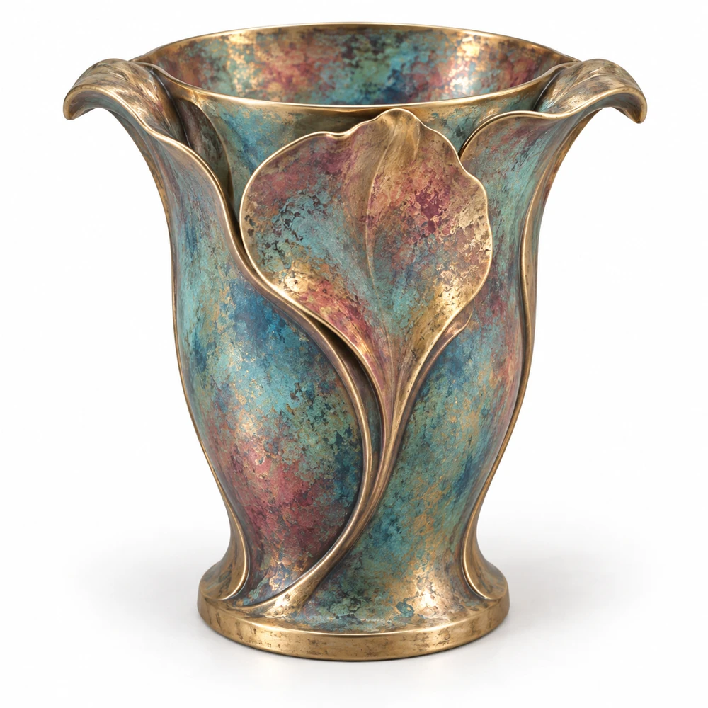 Iris Lagoon Vase