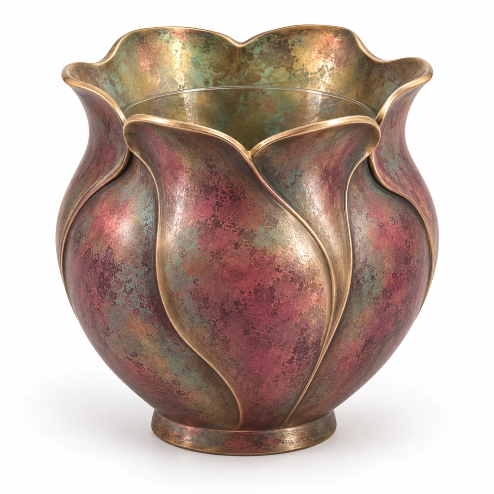 Poppy Plum Vase