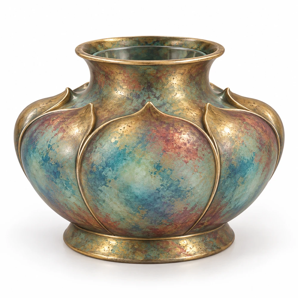 Lotus Shoulder Vase