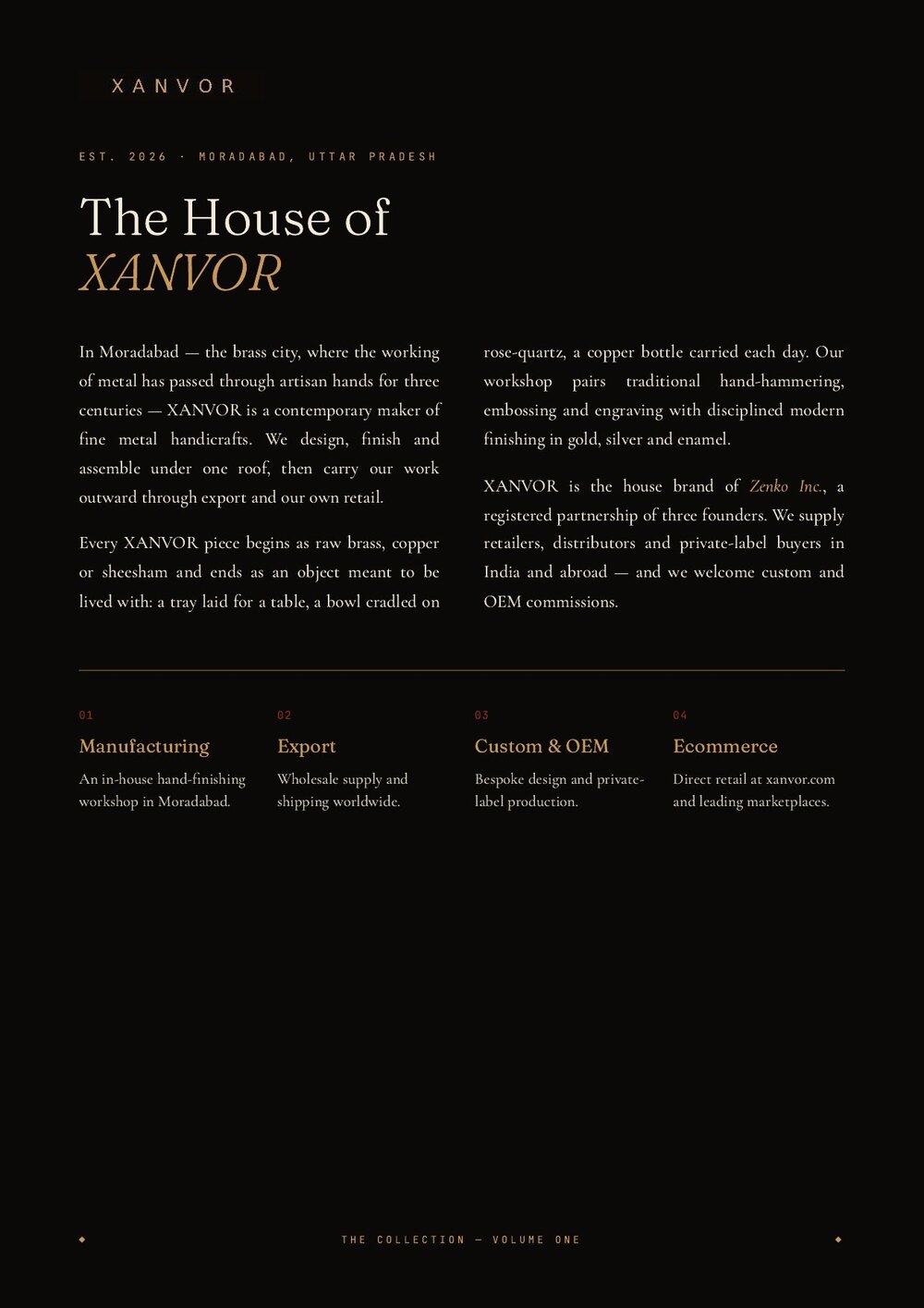 XANVOR trade catalogue, page 2
