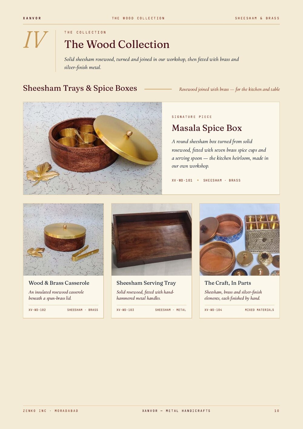 XANVOR trade catalogue, page 10