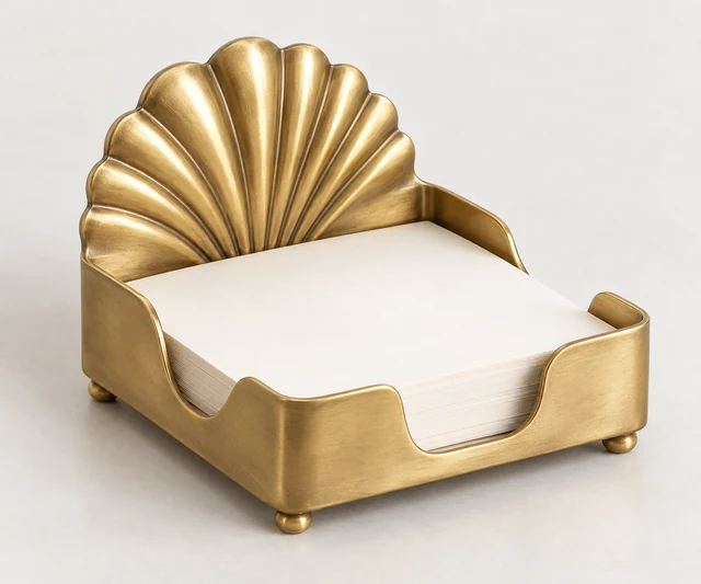 Fan Memo Tray — design view