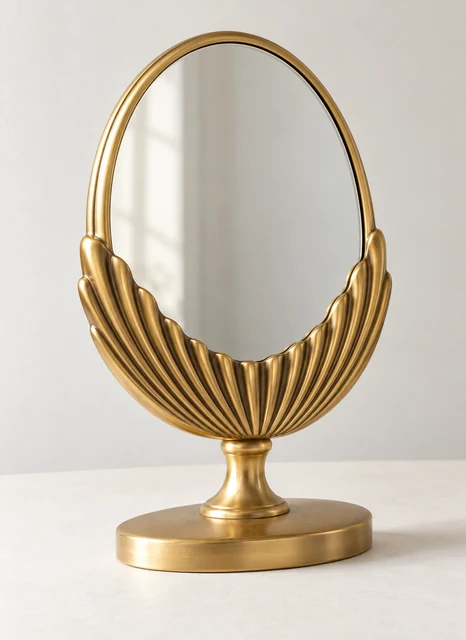 Fan Vanity Mirror — design view
