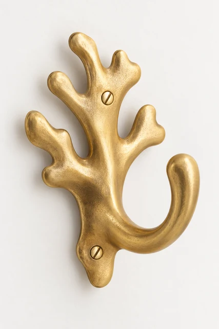 Coral Wall Hook — design view