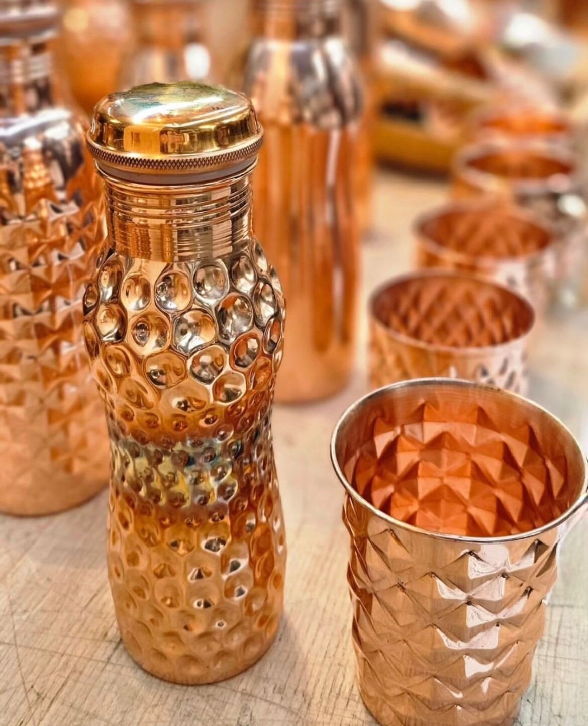 Copper Bottle Range