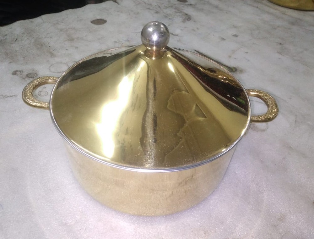 Aurum Gold Satin Hot-Pot