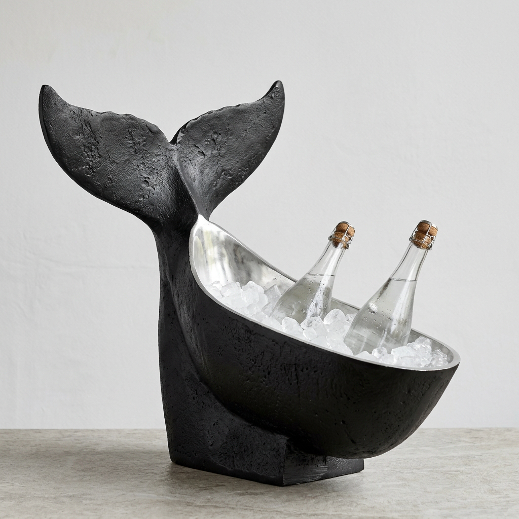 Humpback Fluke Champagne Bath