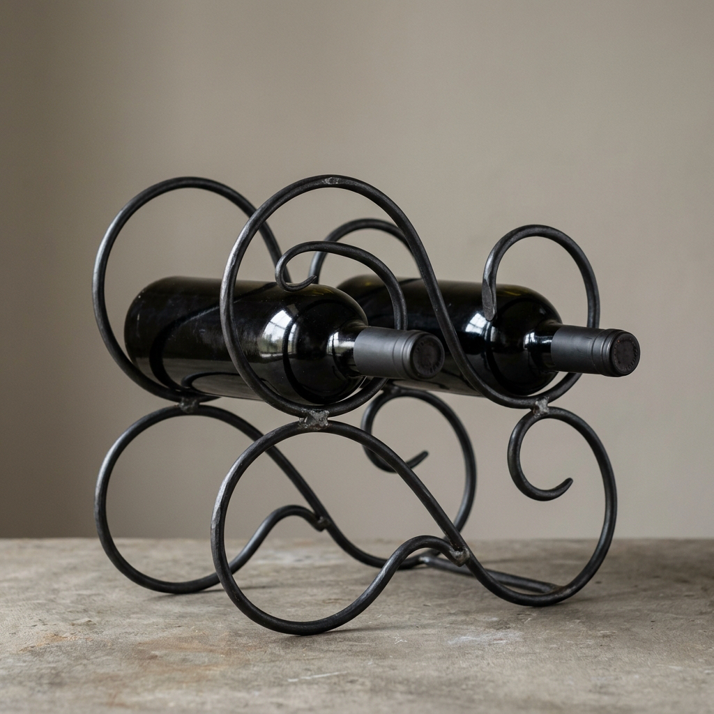 Breaker Twin Cradle — Iron · Oxidised Black · Lacquered, XANVOR, Moradabad