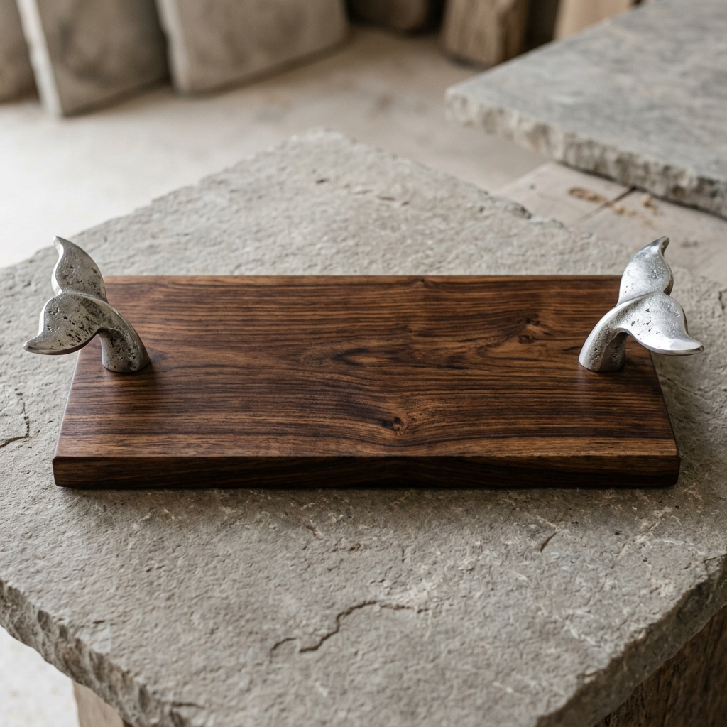 Sheesham Board — Whale Tail Handles