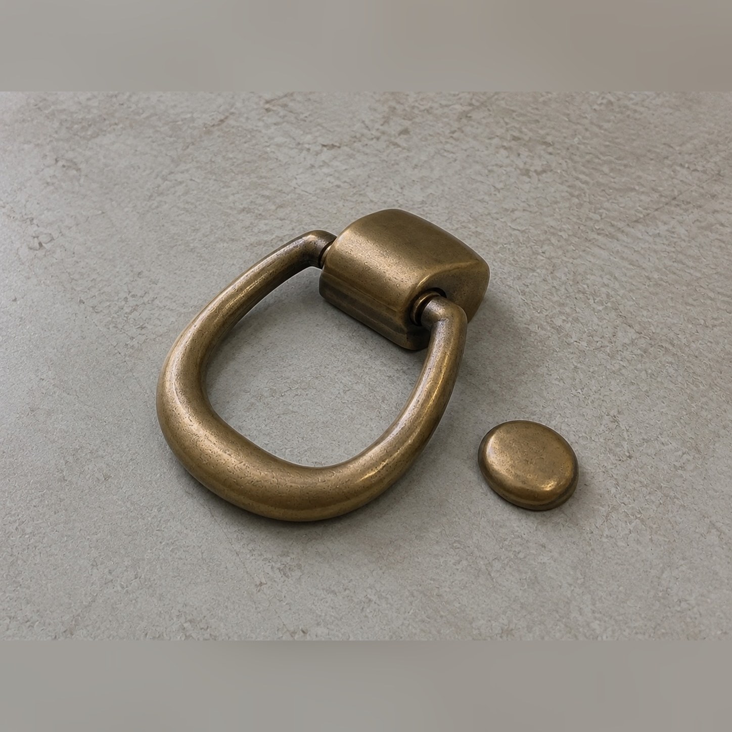 Dastak Door Knocker — Brass · Antique, XANVOR, Moradabad