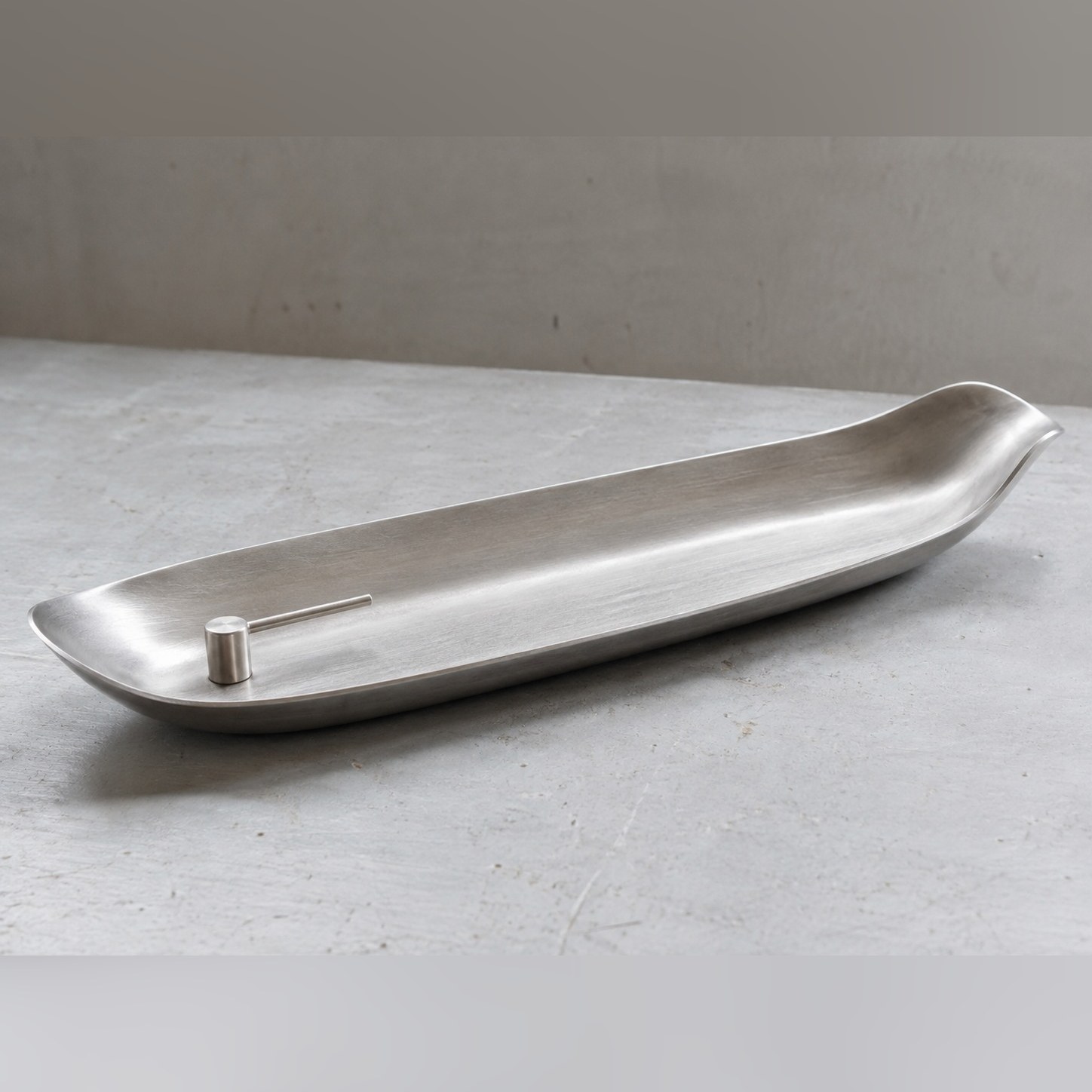 Long Ash Boat — Stainless steel 304 · Mechanically matt, XANVOR, Moradabad