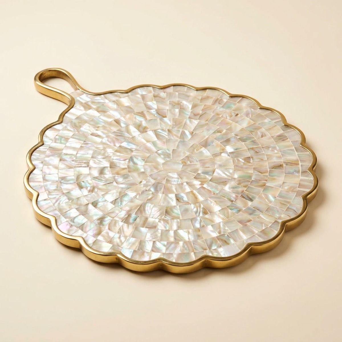 Mother of Pearl Shell Cheese Board