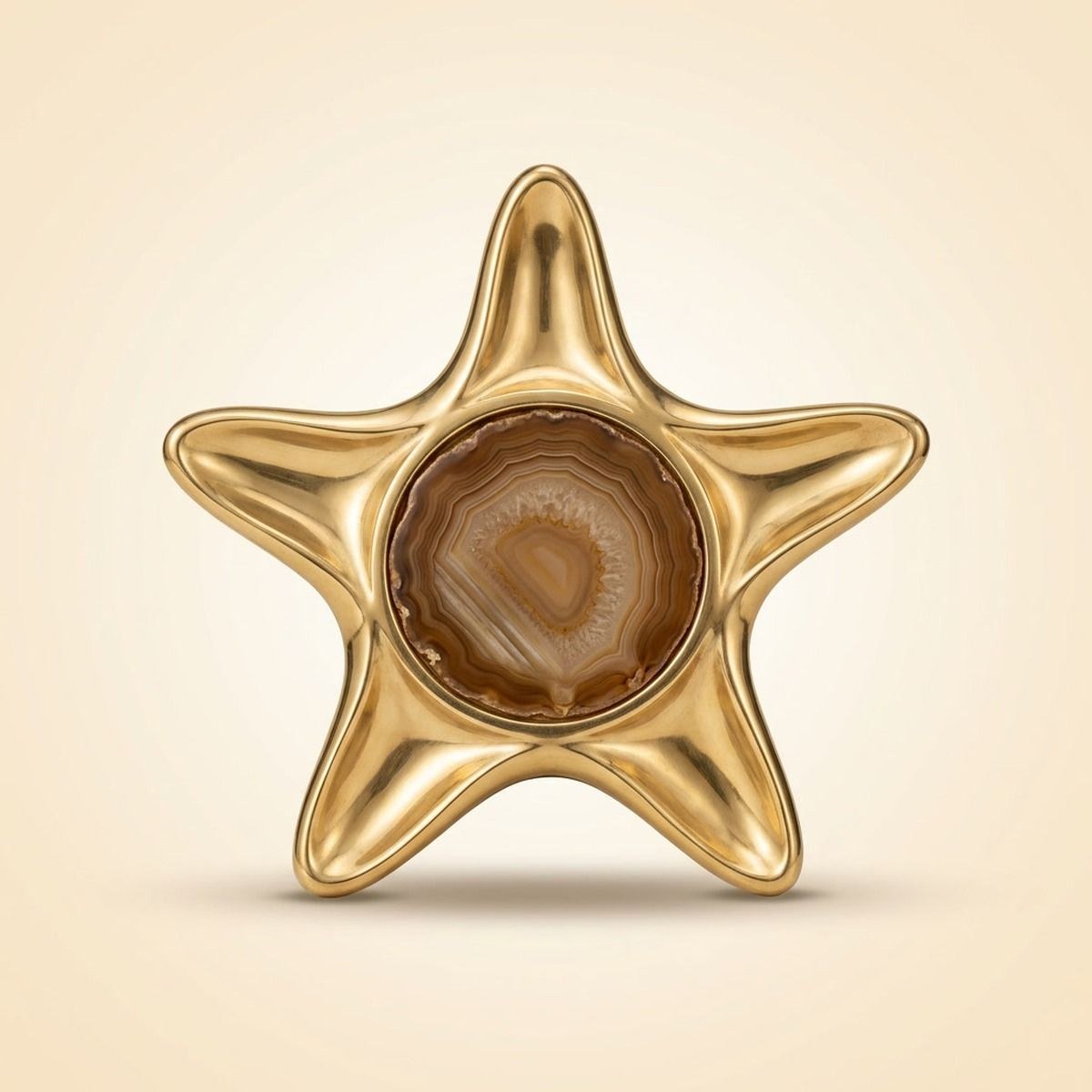 Agate Starfish Trinket Dish