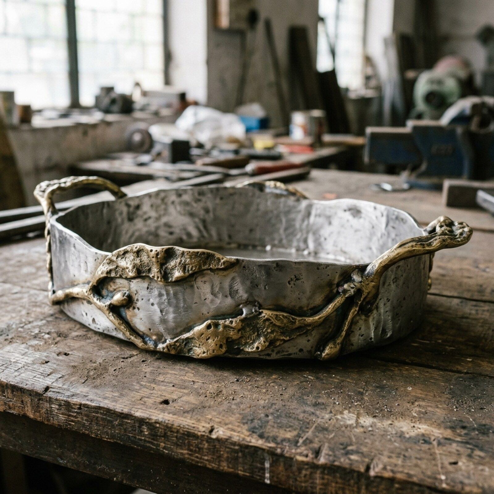 Kelp Shallow Serving Tray
