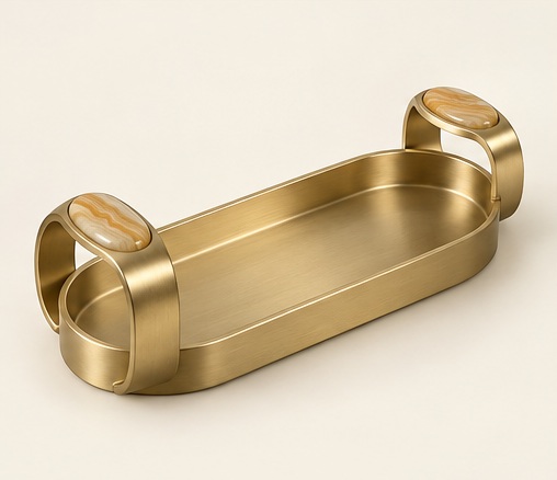 Ribbon Handle Tray