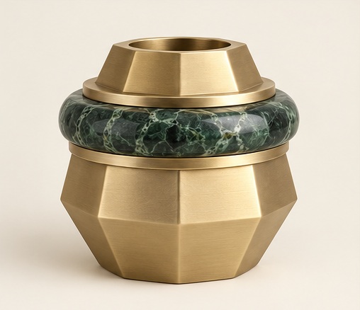 Facet Collar Vase