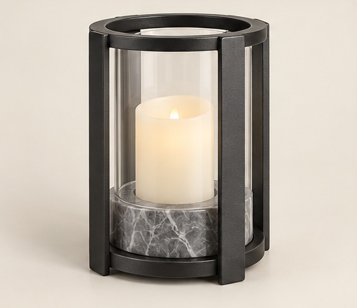 Fluted LED Lantern