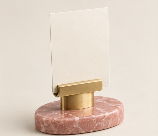 Oval Menu Stand