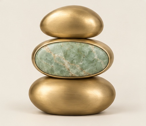 Stacked Pebble Totem