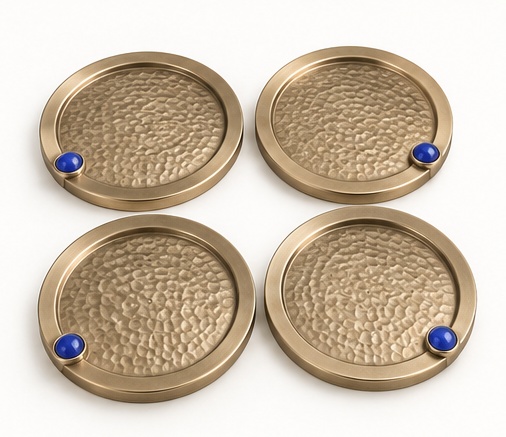 Corner Dot Coasters