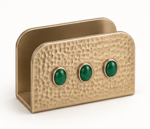 Three Gem Napkin Caddy