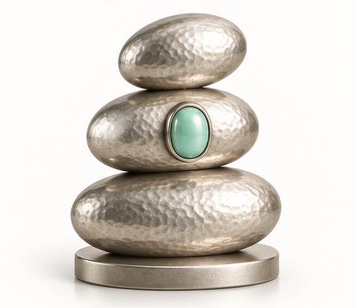 Pebble Jewel Totem