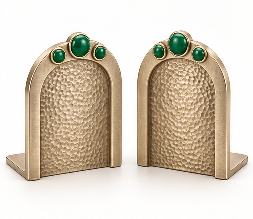 Crown Jewel Bookends
