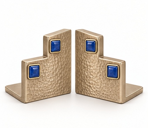 Step Gem Bookends