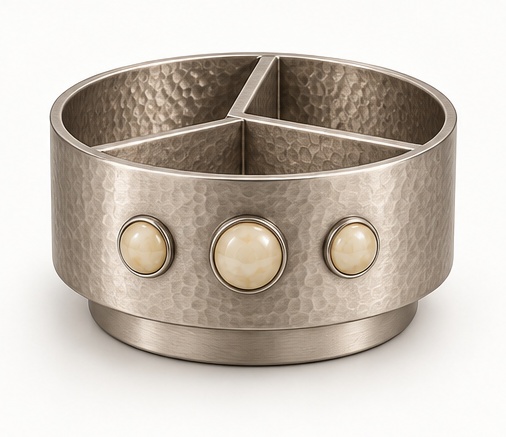 Round Jewel Remote Pot