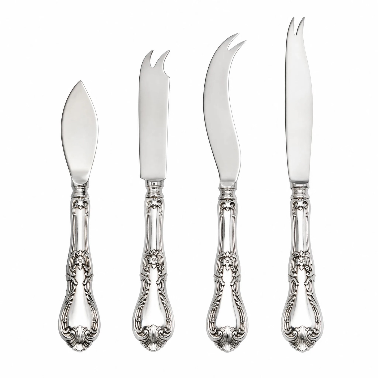Regency Cheese Knife Set, Four Piece