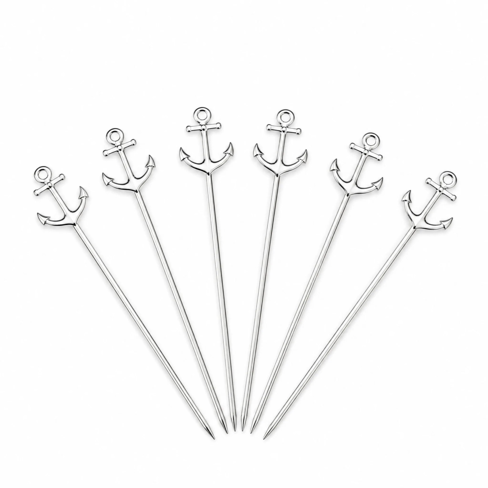 Anchor Cocktail Picks, Set of 6