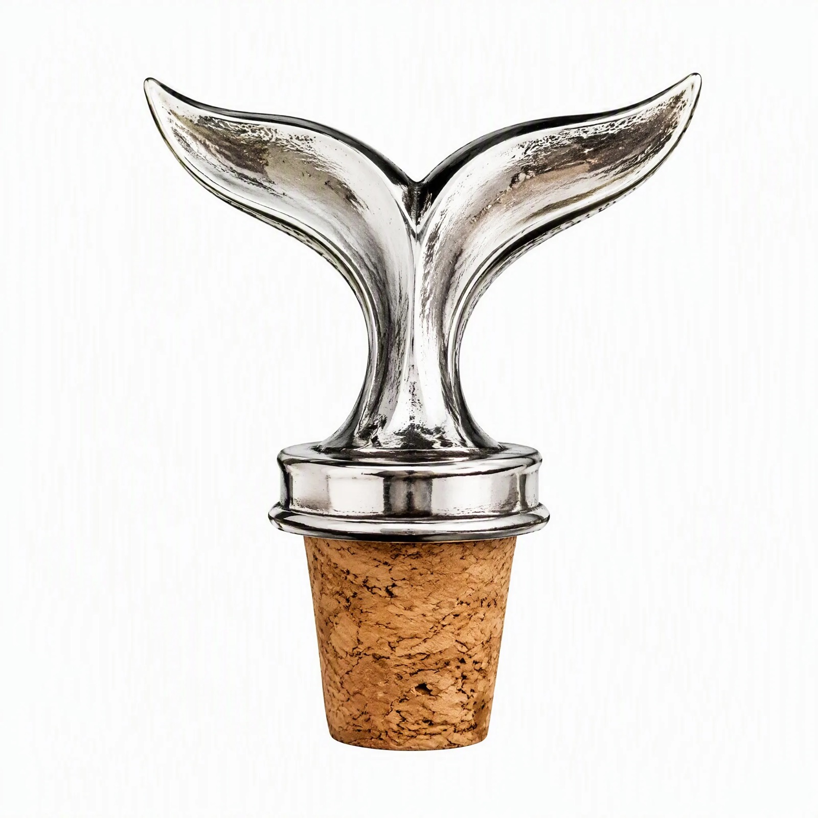 Whale Tail Bottle Stopper