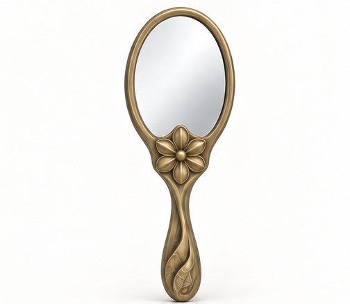 Water Lily Hand Mirror