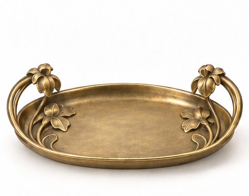 Iris Handle Vanity Tray