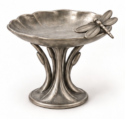 Reed and Dragonfly Tazza