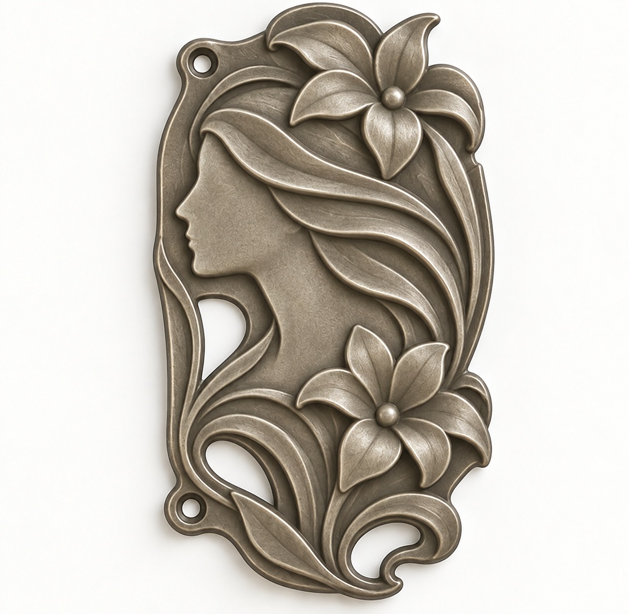 Muse Floral Wall Plaque