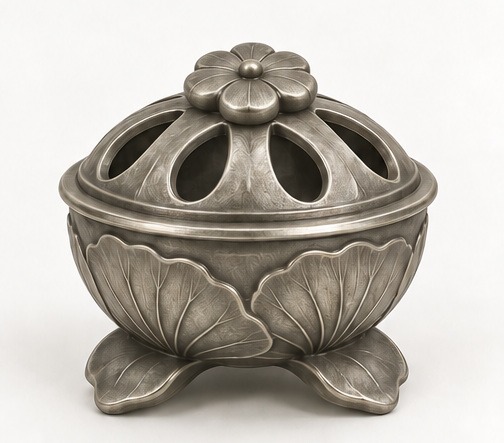 Water Lily Incense Censer