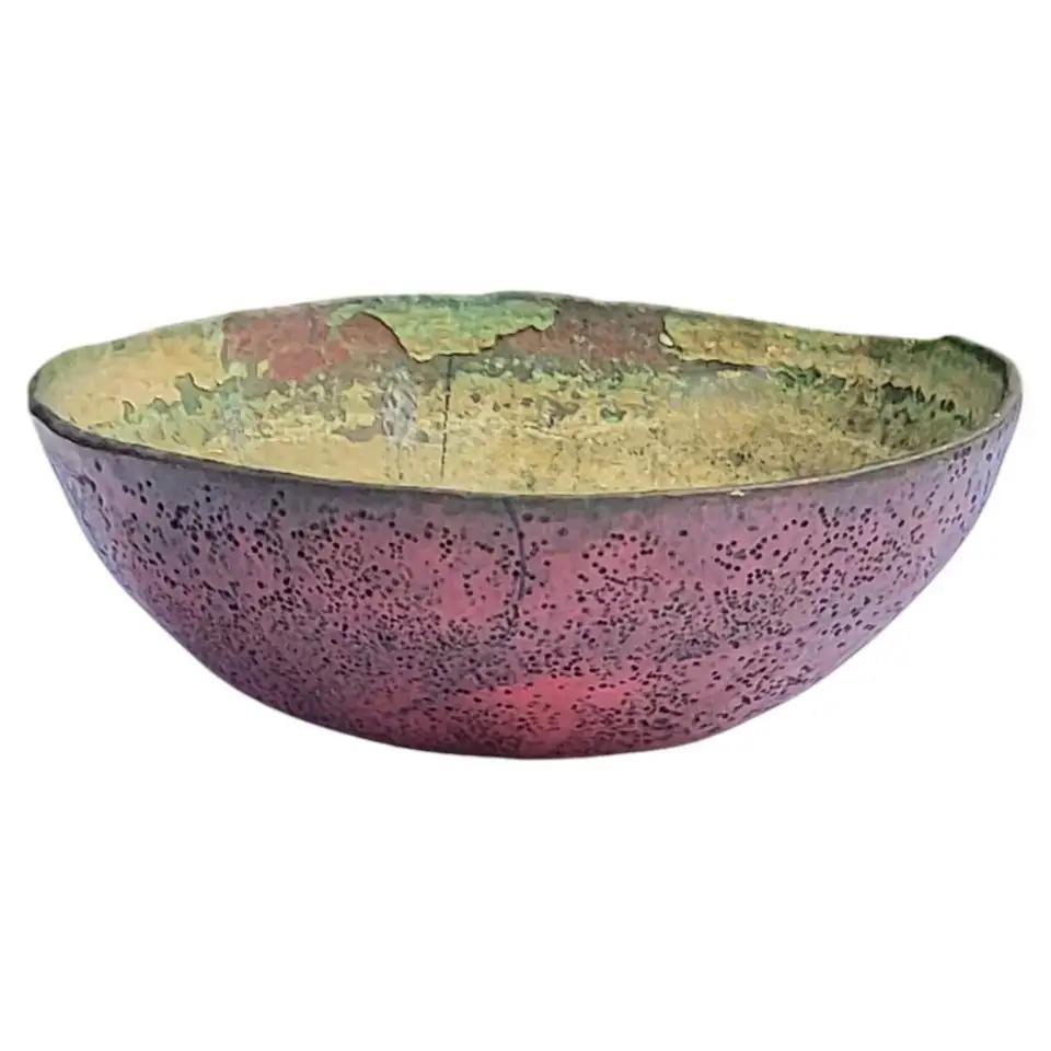 Plum Gold Bowl
