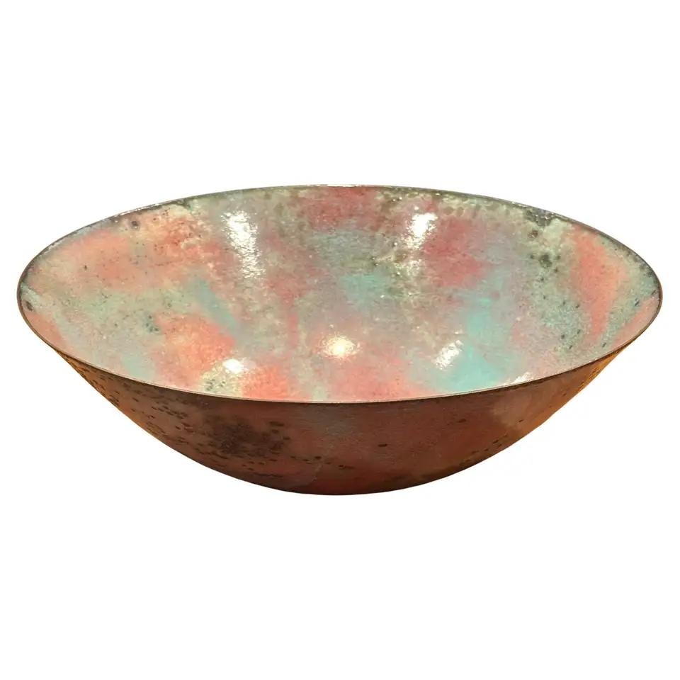 Iridescent Copper Bowl