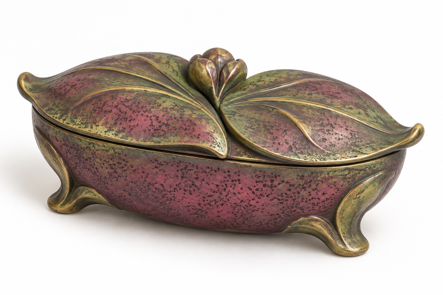 Twin Leaf Casket