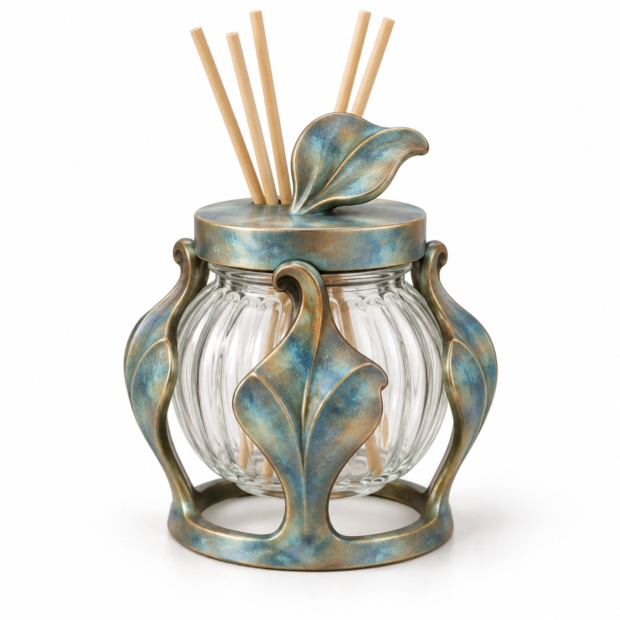Reed Glass Scent Jar