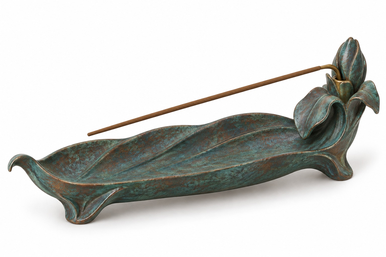 Iris Long Incense Boat