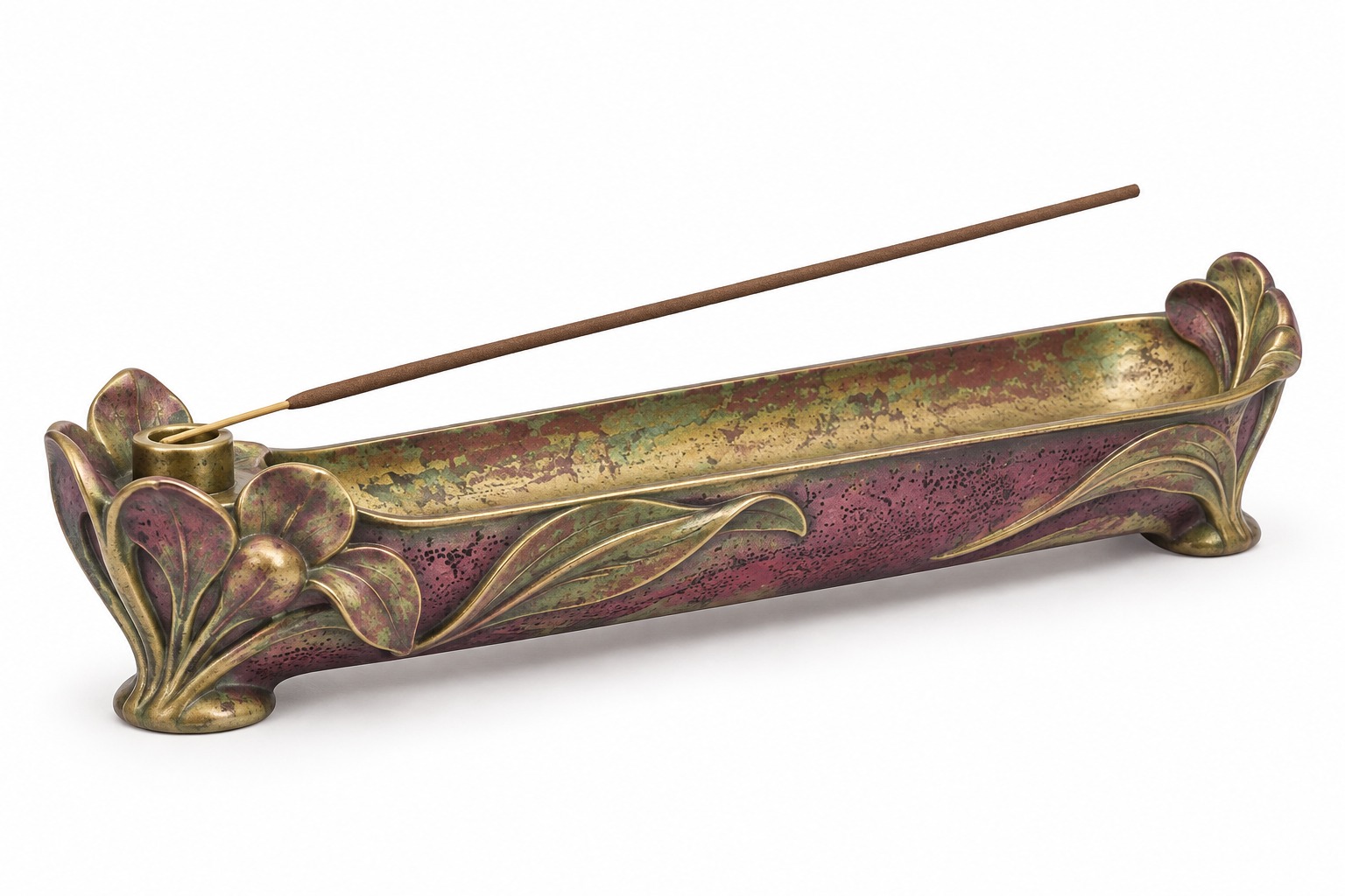 Reed Channel Incense Tray
