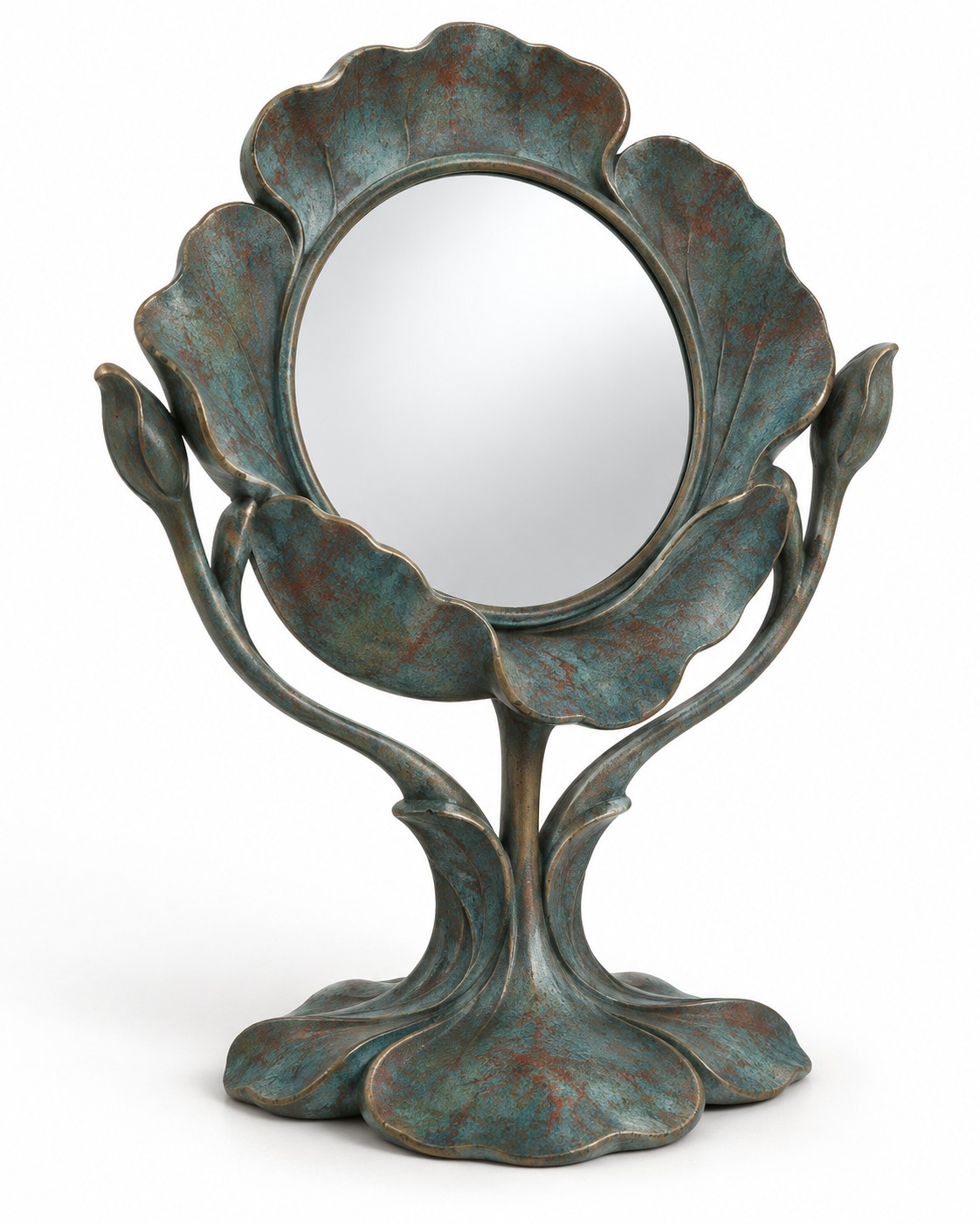 Poppy Pedestal Mirror