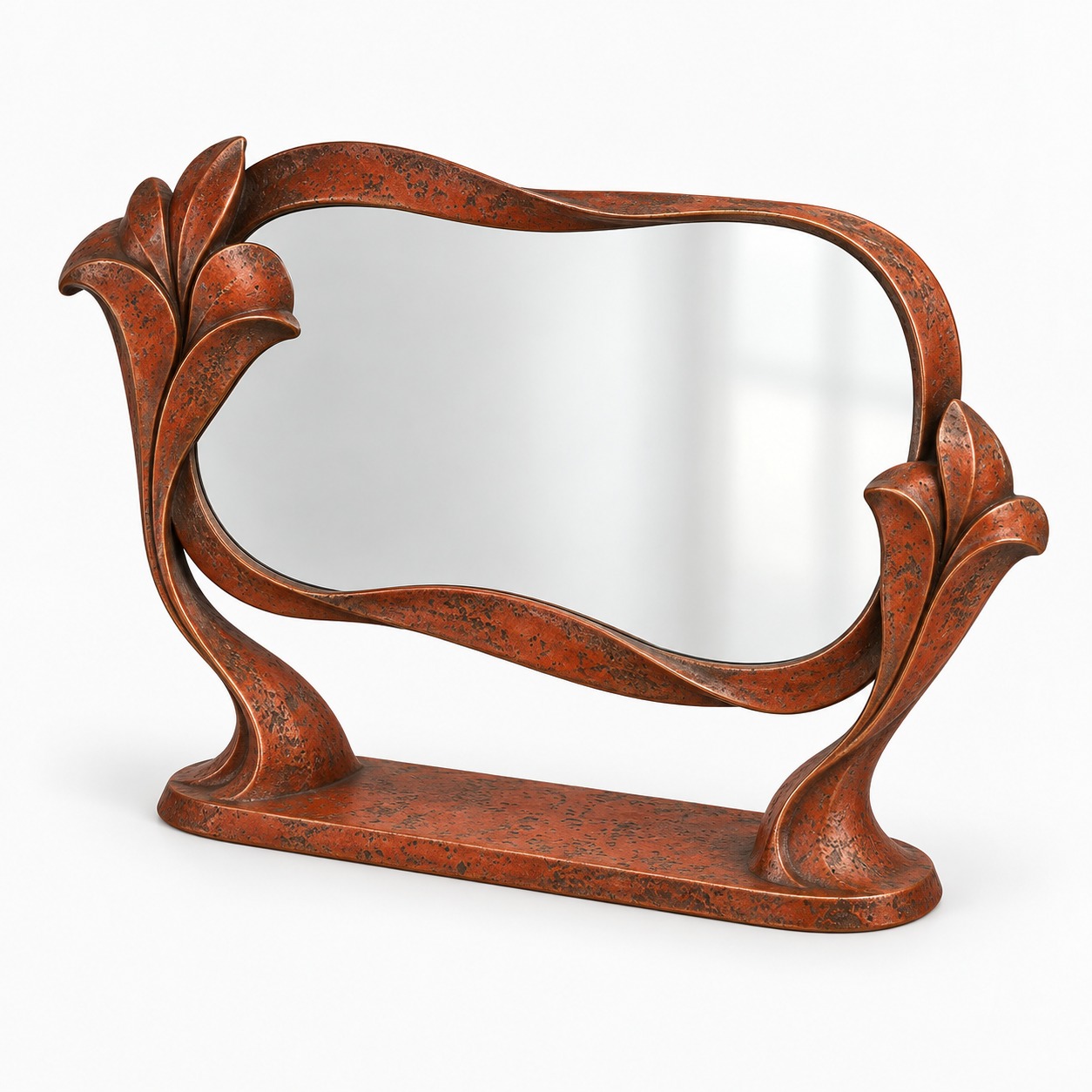 Wave Ribbon Table Mirror