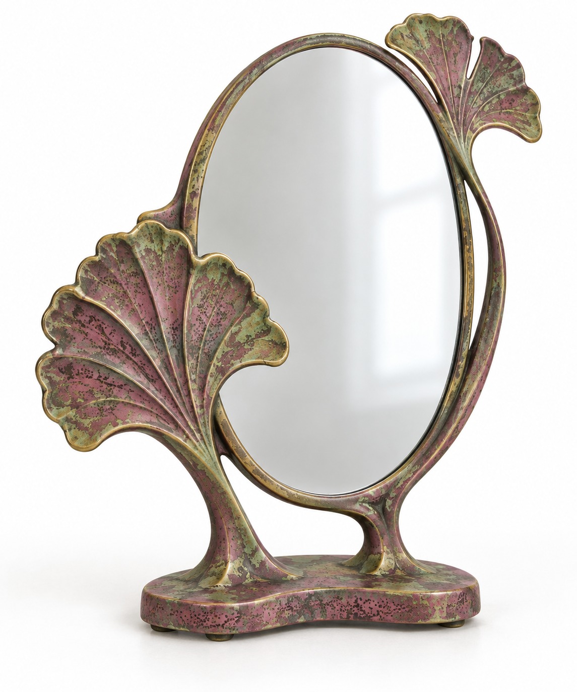 Ginkgo Twin Leaf Mirror