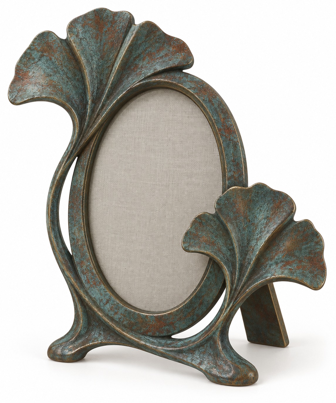 Ginkgo Oval Photo Frame