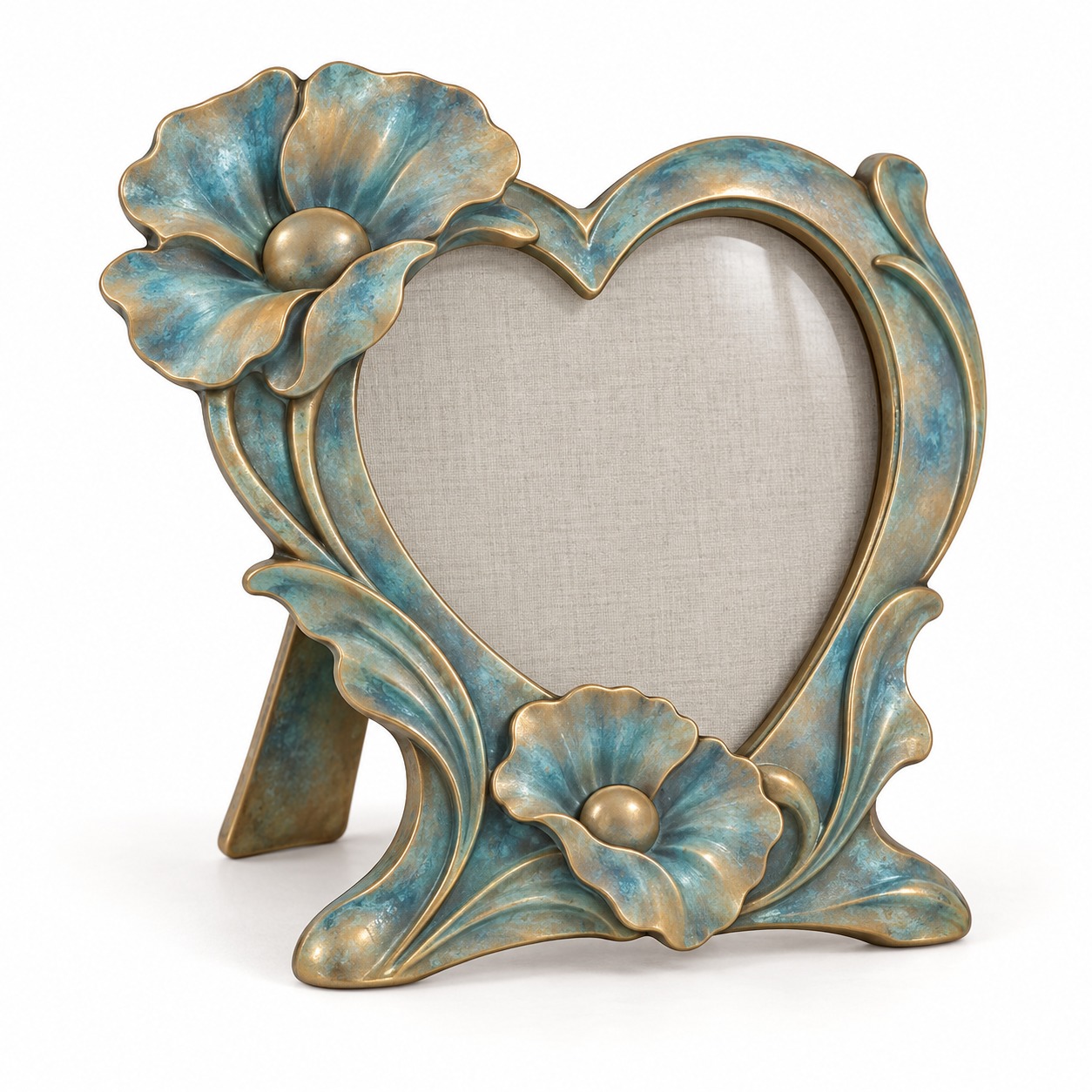 Poppy Heart Keepsake Frame