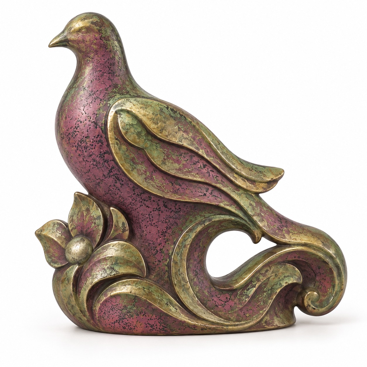 Wave Dove Sculpture
